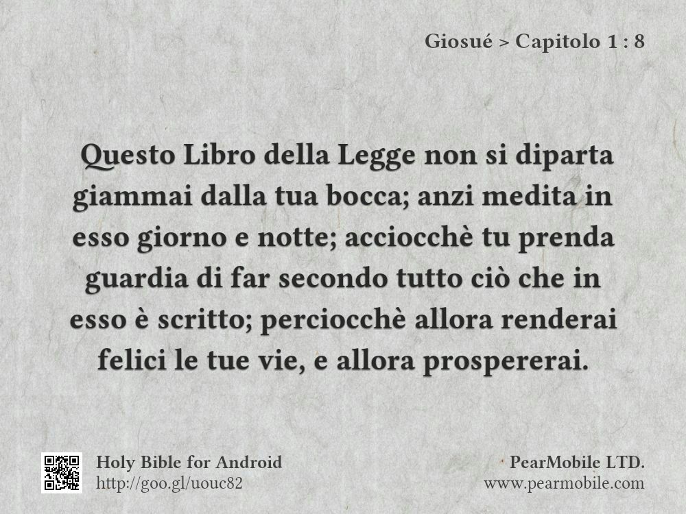Giosué, Capitolo 1:8